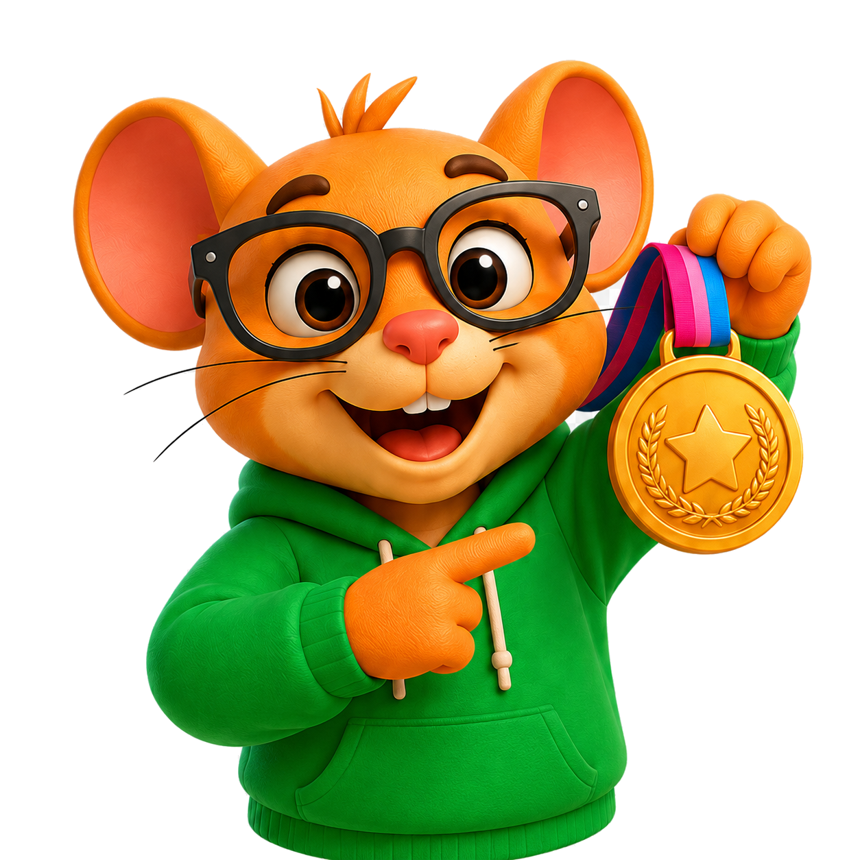 Stuart com medalha de ouro